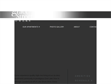 Tablet Screenshot of gracestreettowers.com